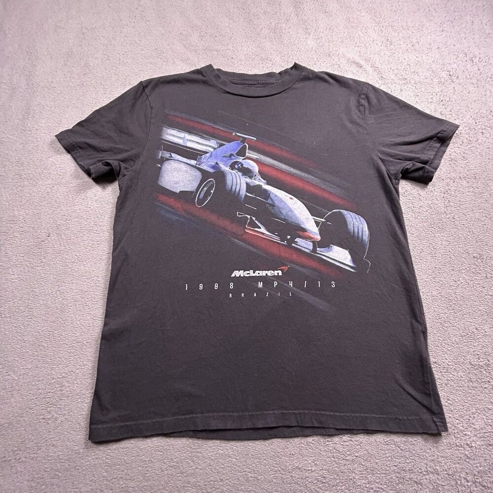 Hollister McLaren F1 T-Shirt Mens M Racing MP4/13 Brazil